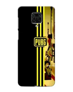 Чохол для Xiaomi Redmi Note 9 Pro з картинкою «PUBG — камуфляжний шолом»