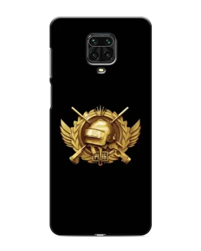 Чохол для Xiaomi Redmi Note 9 Pro з картинкою «PUBG — помаранчевий градієнт»