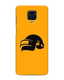 Чохол для Xiaomi Redmi Note 9 Pro з картинкою «PUBG — золотий шолом»
