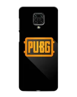 Чохол для Xiaomi Redmi Note 9 Pro з картинкою «PUBG — рамка лого»