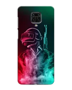 Чохол для Xiaomi Redmi Note 9 Pro з картинкою «PUBG — вогняний воїн»
