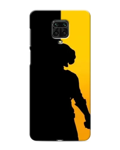 Чохол для Xiaomi Redmi Note 9 Pro з картинкою «Тінь воїна PUBG»