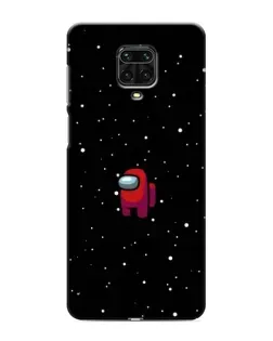 Чехол для Xiaomi Redmi Note 9 Pro с картинкой «Красный Among Us»