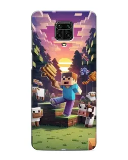 Чохол для Xiaomi Redmi Note 9 Pro з картинкою «Стів на фермі»