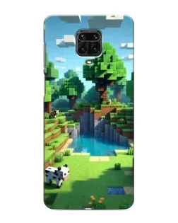 Чохол для Xiaomi Redmi Note 9 Pro з картинкою «Minecraft літній день»