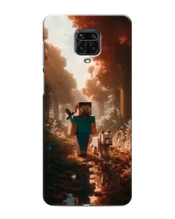 Чохол для Xiaomi Redmi Note 9 Pro з картинкою «Стів у лісі»
