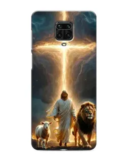 Чехол для Xiaomi Redmi Note 9 Pro с картинкой «Лев Иуды и Свет»