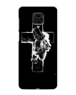 Чохол для Xiaomi Redmi Note 9 Pro з картинкою «Сяючий хрест Jesus»