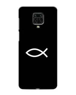 Чохол для Xiaomi Redmi Note 9 Pro з картинкою «Символ риби Jesus»