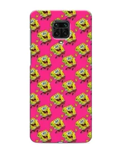 Чохол для Xiaomi Redmi Note 9 Pro з картинкою «Рожевий паттерн»