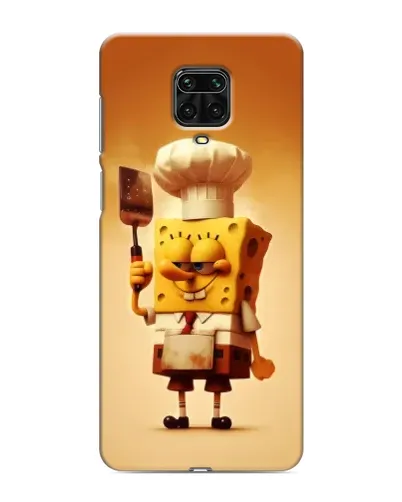 Чехол для Xiaomi Redmi Note 9 Pro с картинкой «Губка Боб повар» Чехол для Xiaomi Redmi Note 9 Pro с картинкой «Губка Боб повар»