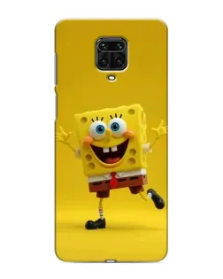 Чехол для Xiaomi Redmi Note 9 Pro с картинкой «Позитивный Губка Боб»