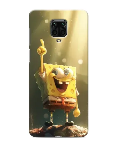 Чехол для Xiaomi Redmi Note 9 Pro с картинкой «Сияющий Спанч Боб» Чехол для Xiaomi Redmi Note 9 Pro с картинкой «Сияющий Спанч Боб»