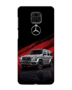 Чехол для Xiaomi Redmi Note 9 Pro с картинкой «Mercedes G-Class красный»