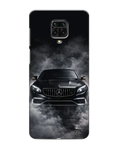 Чехол для Xiaomi Redmi Note 9 Pro с картинкой «Mercedes в дыму»