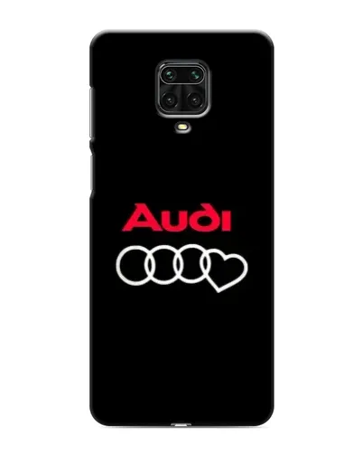 Чохол для Xiaomi Redmi Note 9 Pro з картинкою «Логотип Audi Heart»