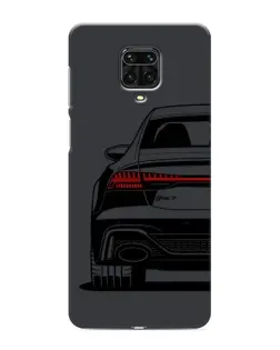 Чохол для Xiaomi Redmi Note 9 Pro з картинкою «Задня частина Audi — арт»