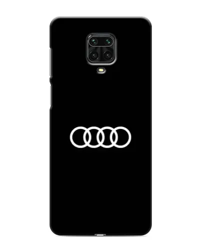 Чохол для Xiaomi Redmi Note 9 Pro з картинкою «Audi White Logo»