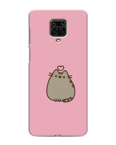Чохол для Xiaomi Redmi Note 9 Pro з картинкою «Pusheen серце»