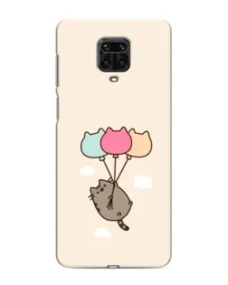 Чехол для Xiaomi Redmi Note 9 Pro с картинкой «Пушин на шариках»