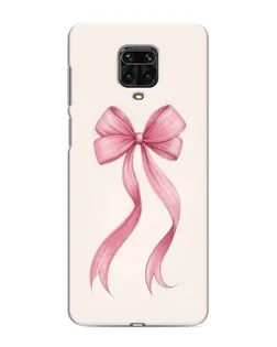 Чехол для Xiaomi Redmi Note 9 Pro с картинкой «Розовый бант»