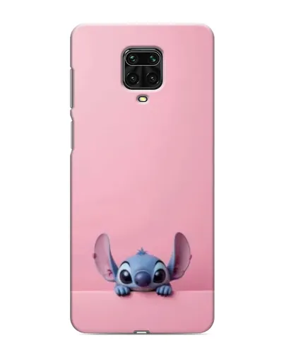 Чохол для Xiaomi Redmi Note 9 Pro з картинкою «Stitch визирає»
