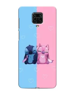 Чохол для Xiaomi Redmi Note 9 Pro з картинкою «Stitch та Angel Love»