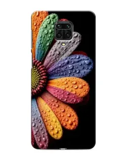 Чехол для Xiaomi Redmi Note 9 Pro с картинкой «Радужный цветок»