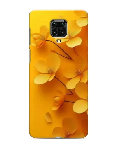 Чехол для Xiaomi Redmi Note 9 Pro с картинкой «Золотые лепестки»