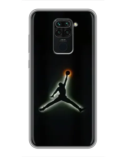 Чехол для Xiaomi Redmi Note 9 с картинкой «Jordan Gradient Logo»