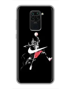 Чехол для Xiaomi Redmi Note 9 с картинкой «Jordan Jumpman»