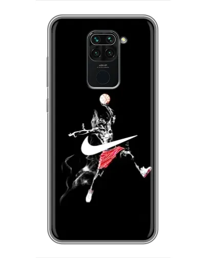 Чехол для Xiaomi Redmi Note 9 с картинкой «Jordan Jumpman»