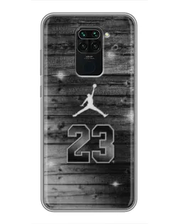 Чехол для Xiaomi Redmi Note 9 с картинкой «Jordan Carbon 23»