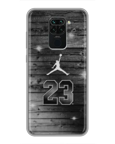 Чехол для Xiaomi Redmi Note 9 с картинкой «Jordan Carbon 23»