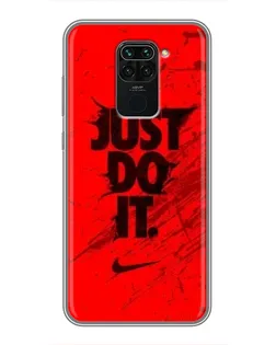 Чехол для Xiaomi Redmi Note 9 с картинкой «Nike Just Do It»
