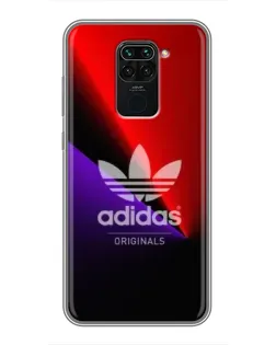 Чехол для Xiaomi Redmi Note 9 с картинкой «Adidas Red Neon» Чехол для Xiaomi Redmi Note 9 с картинкой «Adidas Red Neon»