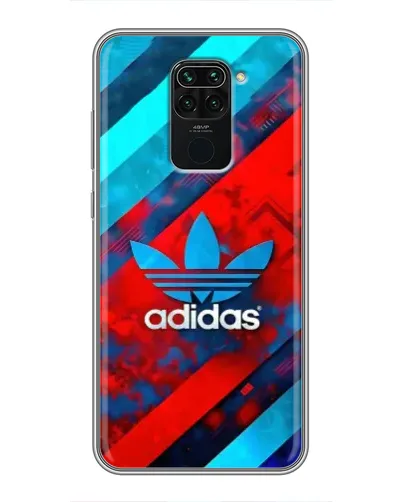 Чехол для Xiaomi Redmi Note 9 с картинкой «Абстракция Adidas»