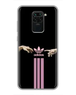 Чехол для Xiaomi Redmi Note 9 с картинкой «Adidas Hands»