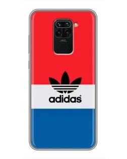 Чехол для Xiaomi Redmi Note 9 с картинкой «Adidas Retro Block»