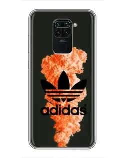 Чехол для Xiaomi Redmi Note 9 с картинкой «Adidas Classic White»