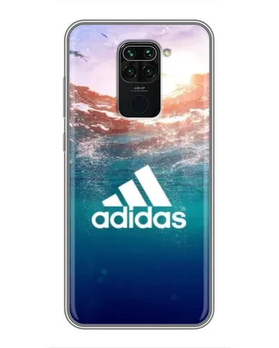 Чехол для Xiaomi Redmi Note 9 с картинкой «Океанская глубина адидас»