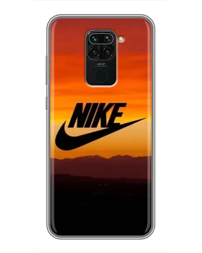 Чехол для Xiaomi Redmi Note 9 с картинкой «Nike — вечерний горизонт»