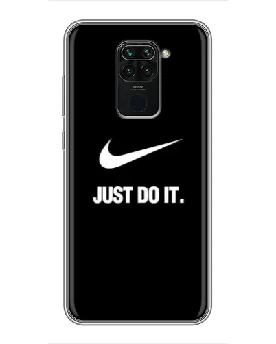 Чехол для Xiaomi Redmi Note 9 с картинкой «Классический принт Nike»