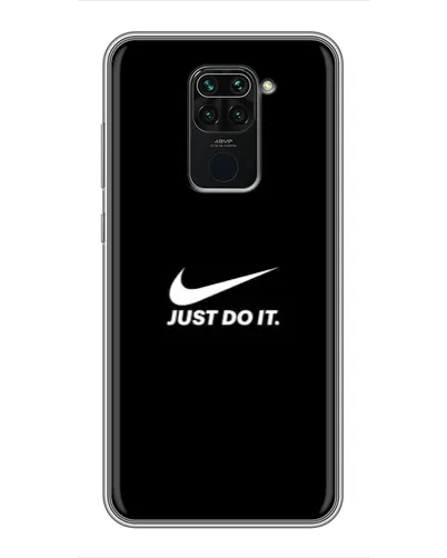 Чехол для Xiaomi Redmi Note 9 с картинкой «Минимализм от Nike»