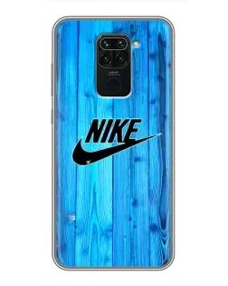Чехол для Xiaomi Redmi Note 9 с картинкой «Голубое дерево Nike»