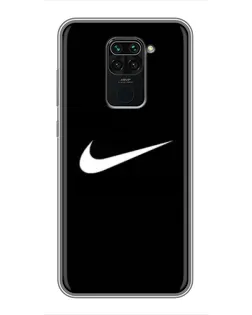 Чохол для Xiaomi Redmi Note 9 з картинкою «Мінімалістичний Найк»