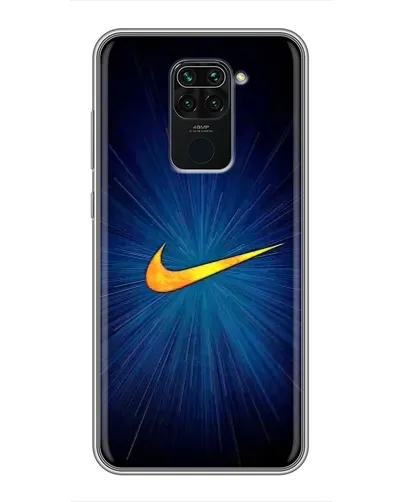 Чохол для Xiaomi Redmi Note 9 з картинкою «Синій пульс Nike» Чохол для Xiaomi Redmi Note 9 з картинкою «Синій пульс Nike»