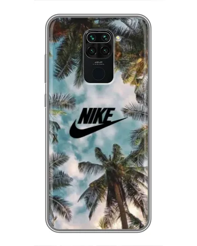 Чохол для Xiaomi Redmi Note 9 з картинкою «Тропічний принт Nike» Чохол для Xiaomi Redmi Note 9 з картинкою «Тропічний принт Nike»