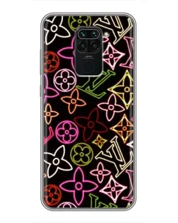 Чехол для Xiaomi Redmi Note 9 с картинкой «Неоновый микс Nike» Чехол для Xiaomi Redmi Note 9 с картинкой «Неоновый микс Nike»