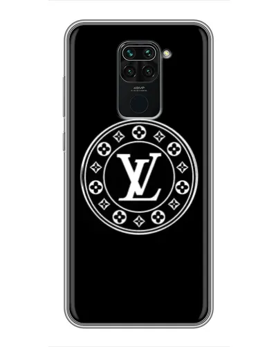 Чехол для Xiaomi Redmi Note 9 с картинкой «LV — печать стиля»